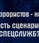 Постер Террористов нет! Есть сценарий спецслужб