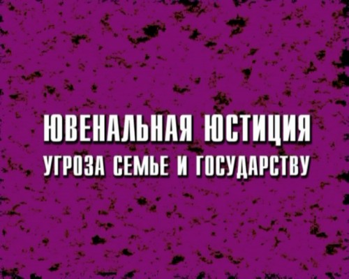 Постер Ювенальная юстиция - угроза семье и государству